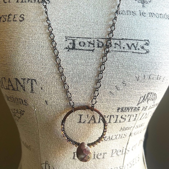 Elegant Copper Custom Made Pendant Necklace - Picture 1 of 2